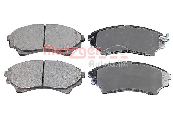 METZGER 1170876 Bremsbelagsatz, Scheibenbremse